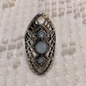 Aztec tribal style ring.